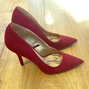 Sam & Libby Red Pump Heels